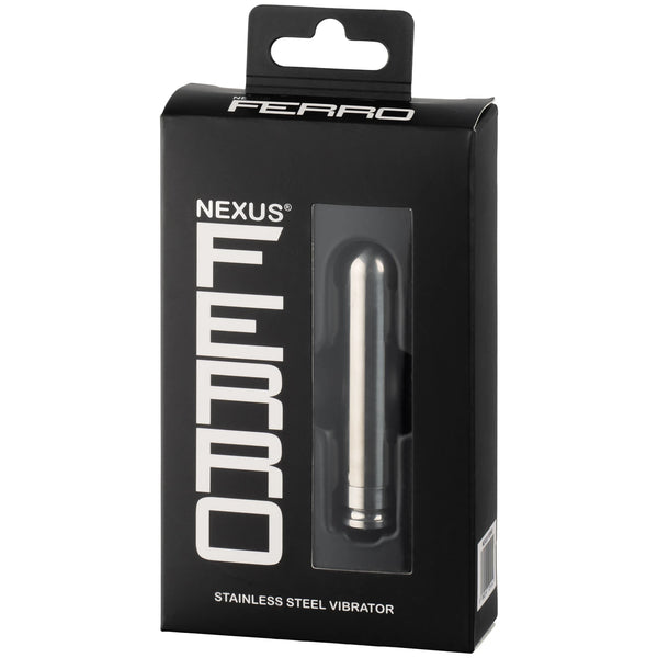 Ferro Stainless Steel Rechargeable Bullet Vibrator