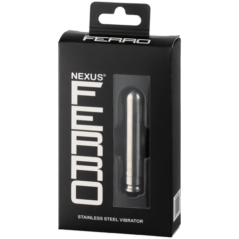 Ferro Stainless Steel Rechargeable Bullet Vibrator