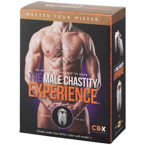 CB-6000S Male Chastity Cage Kit - Black