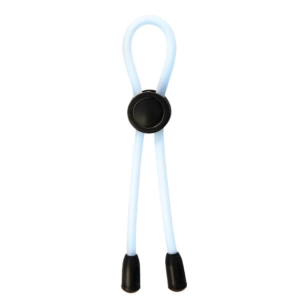 Mack Tuff Adjustable Silicone Cock Tie - Clear