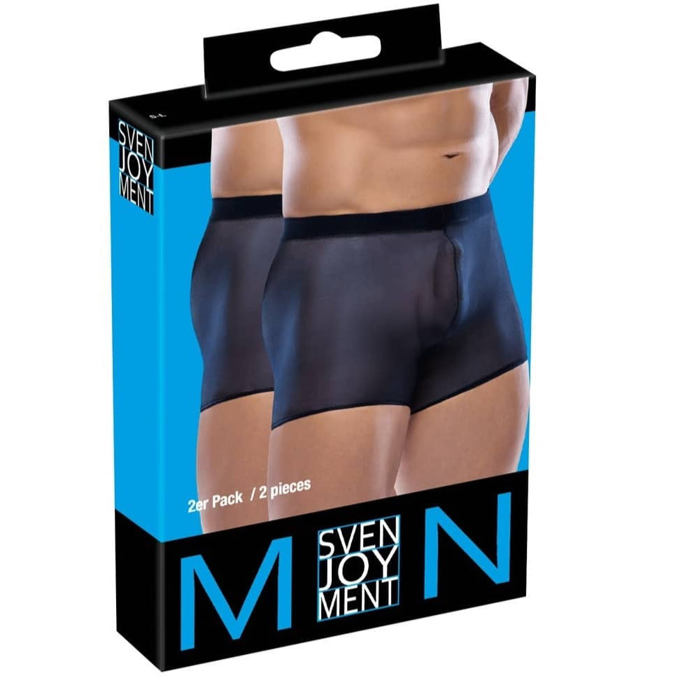 Men's Transparent Boxer Shorts 2-Pack