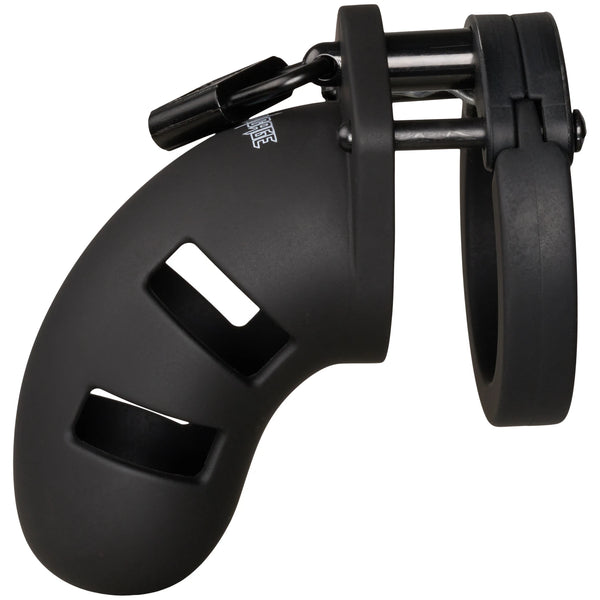 MANCAGE 3.5" Model 20 Chastity Cock Cage - Black