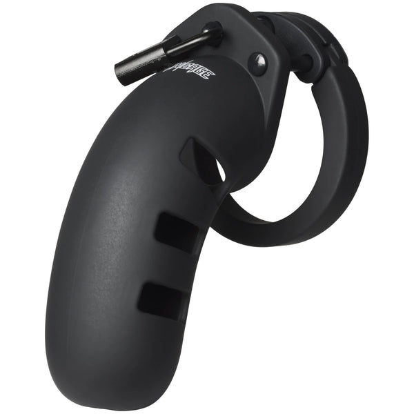 MANCAGE 4.5" Model 21 Chastity Cock Cage - Black