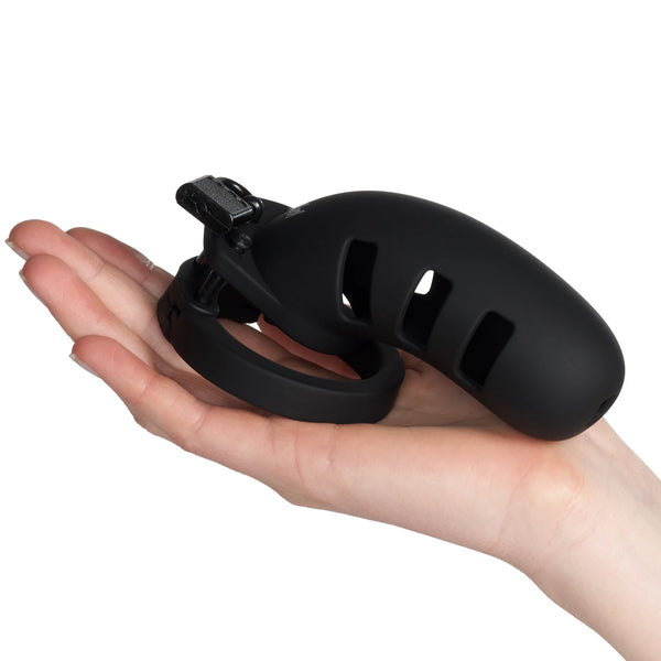 MANCAGE 4.5" Model 21 Chastity Cock Cage - Black