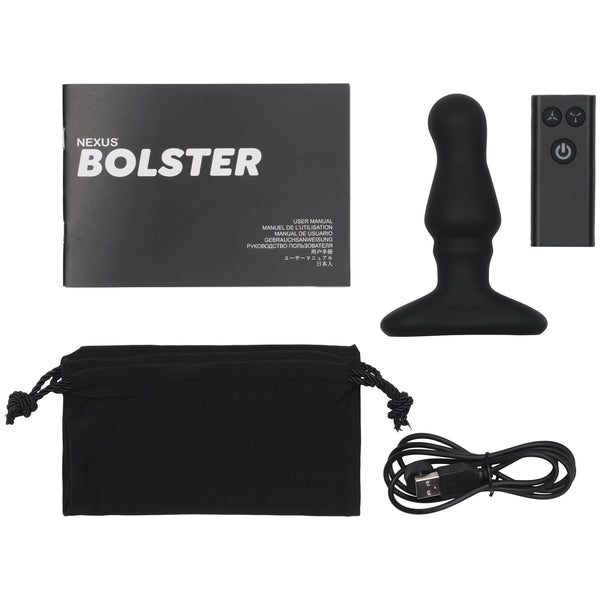 Bolster Inflatable Remote Control Rechargeable Prostate Plug