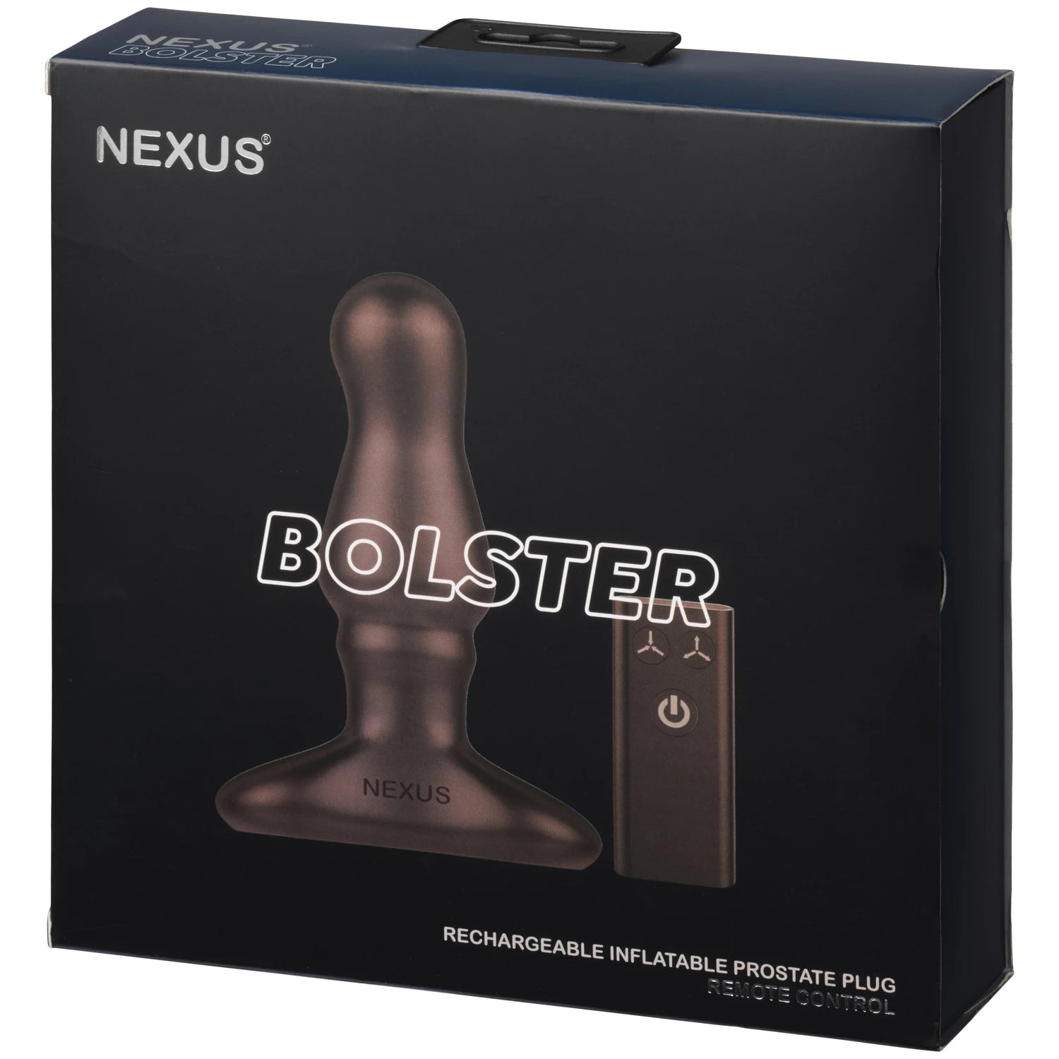 Bolster Inflatable Remote Control Rechargeable Prostate Plug