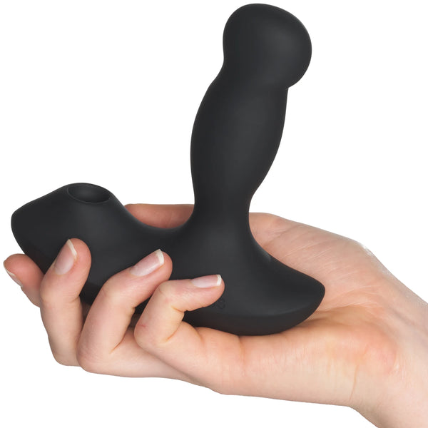 Revo Air Remote Control Rechargeable Rotating Prostate Massager with Air Suction Technology