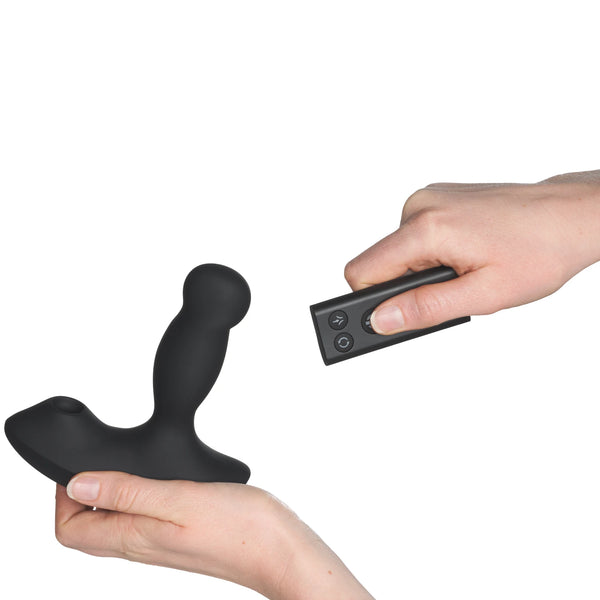 Revo Air Remote Control Rechargeable Rotating Prostate Massager with Air Suction Technology