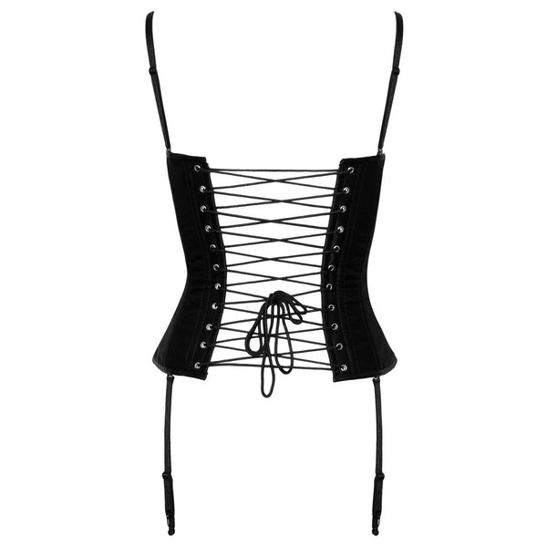 Cottelli Collection Overbust Corset (4 Sizes Available) - Extreme Toyz Singapore - https://extremetoyz.com.sg - Sex Toys and Lingerie Online Store - Bondage Gear / Vibrators / Electrosex Toys / Wireless Remote Control Vibes / Sexy Lingerie and Role Play / BDSM / Dungeon Furnitures / Dildos and Strap Ons  / Anal and Prostate Massagers / Anal Douche and Cleaning Aide / Delay Sprays and Gels / Lubricants and more...