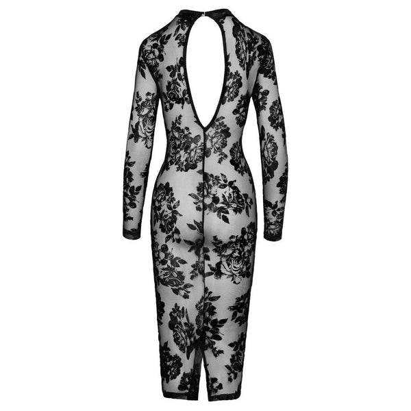 NOIR Handmade Floral Mesh Dress (4 Sizes Available) - Extreme Toyz Singapore - https://extremetoyz.com.sg - Sex Toys and Lingerie Online Store - Bondage Gear / Vibrators / Electrosex Toys / Wireless Remote Control Vibes / Sexy Lingerie and Role Play / BDSM / Dungeon Furnitures / Dildos and Strap Ons  / Anal and Prostate Massagers / Anal Douche and Cleaning Aide / Delay Sprays and Gels / Lubricants and more...