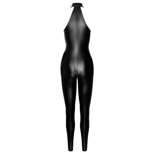 NOIR Handmade Halterneck Jumpsuit (4 Sizes Available) - Extreme Toyz Singapore - https://extremetoyz.com.sg - Sex Toys and Lingerie Online Store - Bondage Gear / Vibrators / Electrosex Toys / Wireless Remote Control Vibes / Sexy Lingerie and Role Play / BDSM / Dungeon Furnitures / Dildos and Strap Ons  / Anal and Prostate Massagers / Anal Douche and Cleaning Aide / Delay Sprays and Gels / Lubricants and more...