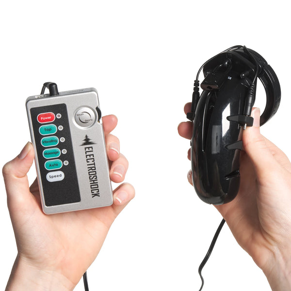 ElectroShock E-stim Chastity Cock Cage
