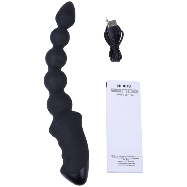 Bendz Probe Edition Bendable Rechargeable Vibrating Anal Beads