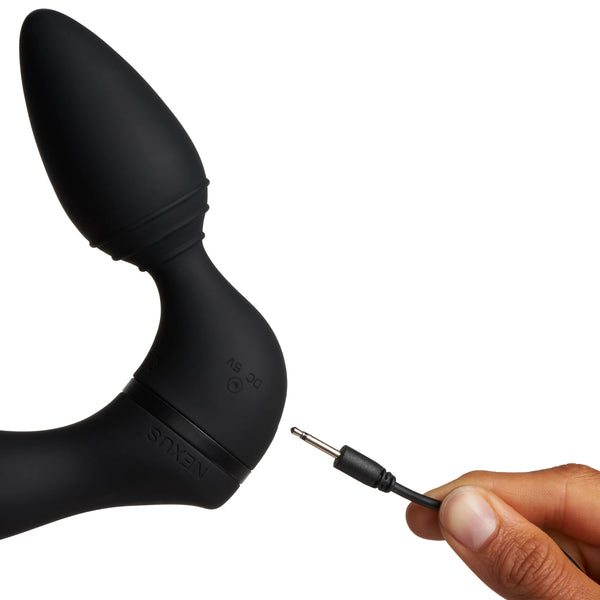 Revo Twist Interchangeable Rotating & Vibrating Remote Control Rechargeable Prostate & Perineum Massager