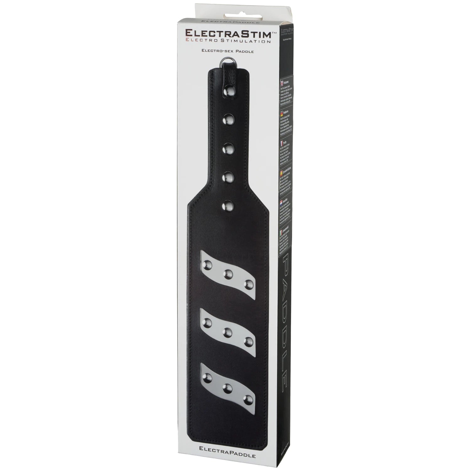 ElectraPaddle Leather Electro Spanking Paddle