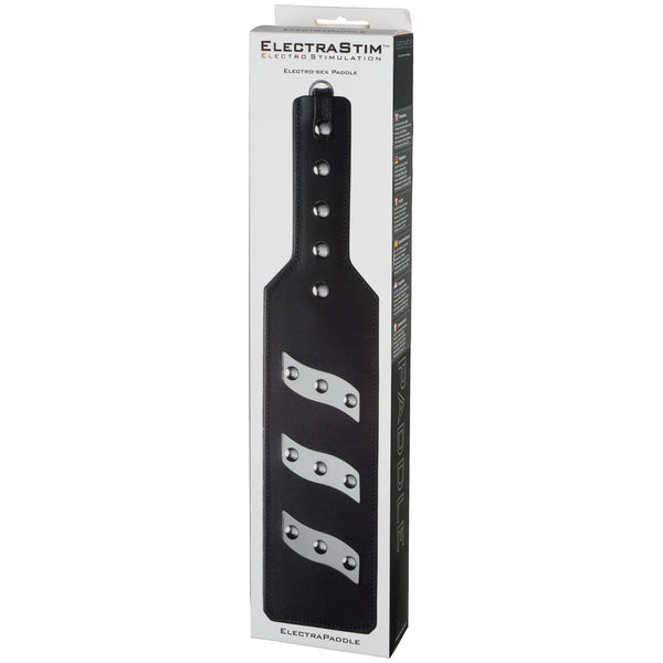 ElectraPaddle Leather Electro Spanking Paddle