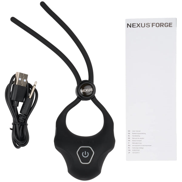 Forge Rechargeable & Adjustable Vibrating Cock Ring