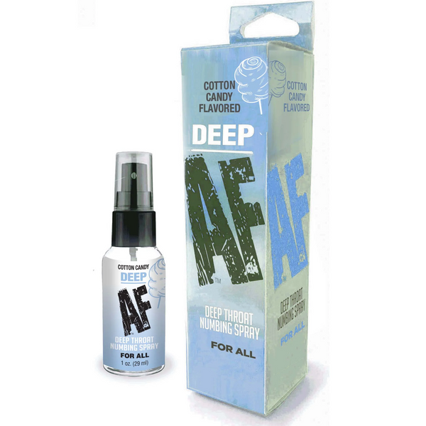 Deep AF Cotton Candy Numbing Throat Spray - 1 oz.