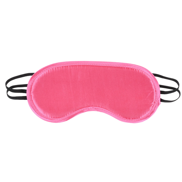 Sex & Mischief Satin Blindfold - Hot Pink