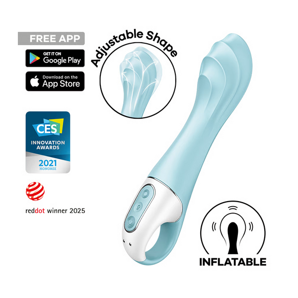 Air Pump Vibrator 5 Connect App Inflatable G-Spot Vibrator