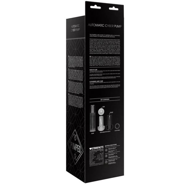 Pumped Automatic Cyber Pump with Masturbation Sleeve