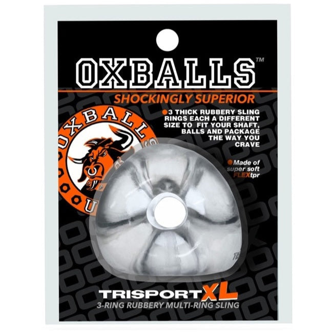TRI-SPORT XL flexTPR™ 3-Ring Cocksling - Clear