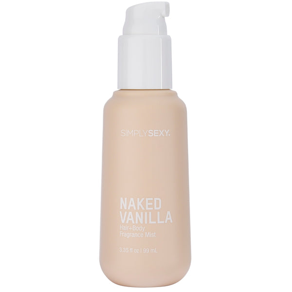 SIMPLY SEXY Obsessed Collection Naked Vanilla Pheromone Hair + Body Fragrance Mist - 99ml