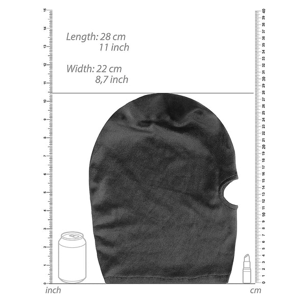 Ouch! Velvet & Velcro Mask with Mouth Opening