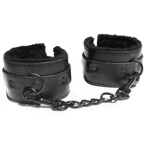 Sex & Mischief: Shadow Fur Handcuffs