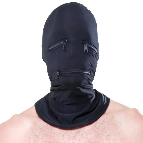 Fetish Fantasy Series Zipper Face Hood