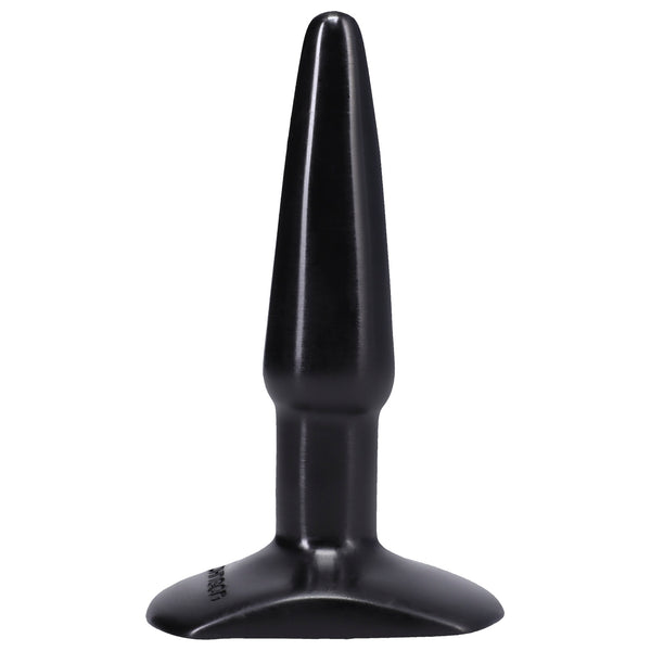 The Classic Butt Plug Smooth - Small Black