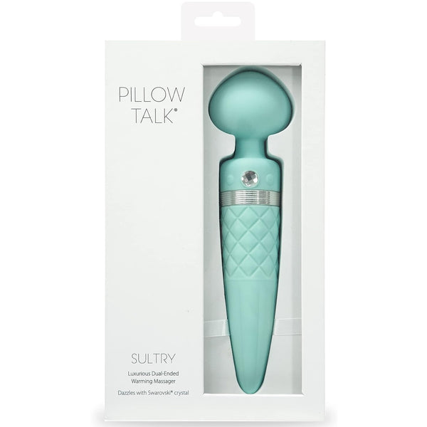 Pillow Talk Sultry Luxurious Dual-Ended Wand Massager