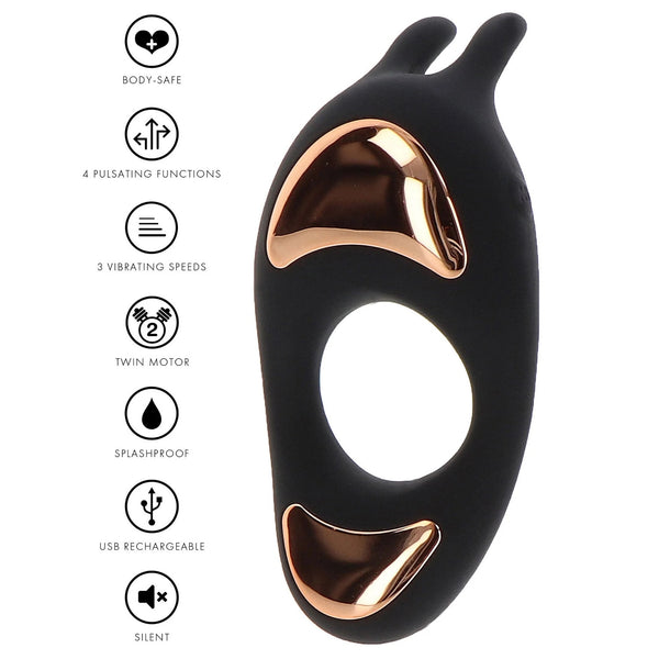 IVY Lotus Rechargeable Vibrating C-Ring