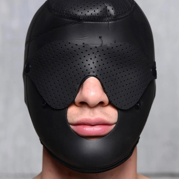 Scorpion Hood With Removable Blindfold & Face Mask