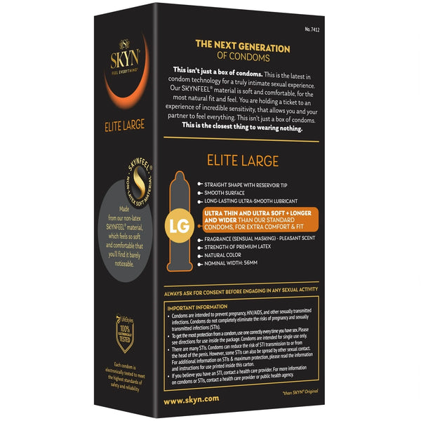 Large Condoms - 12 Pack