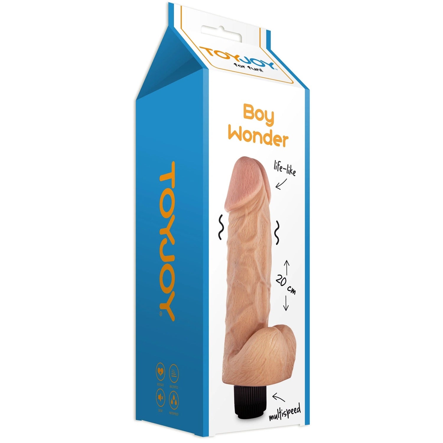 CLASSICS Boy Wonder Vibrating Dong - 20cm
