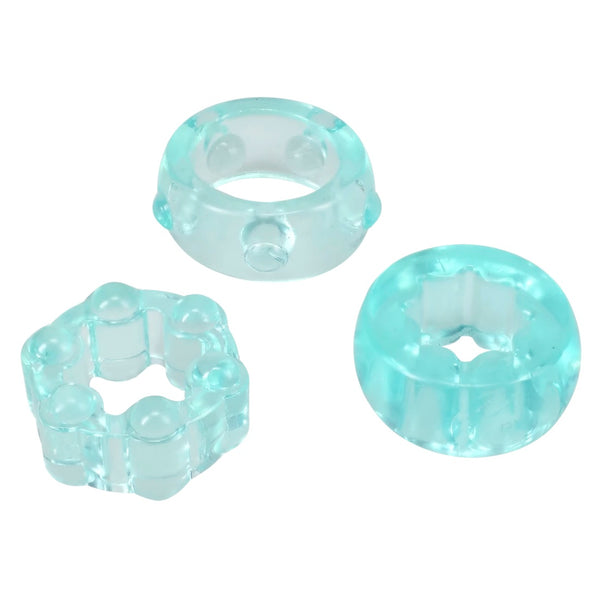 Crystal Jellies Performance Ring Set - Teal
