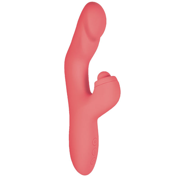 Goddess Heat Up Rechargeable Tapping Rabbit Massager