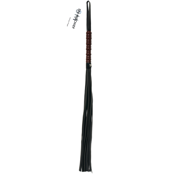 Sex & Mischief Mahogany Flogger
