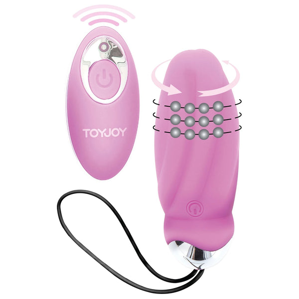 HAPPINESS You Crack Me Up Remote Control Rechargeable Vibrating Egg