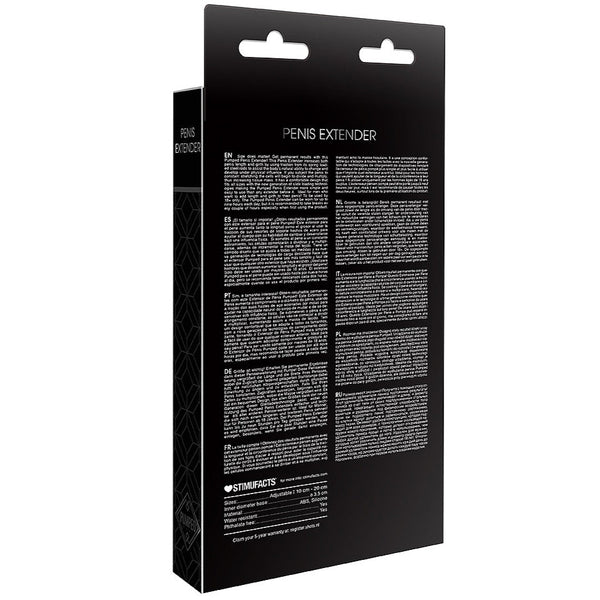 Pumped Penis Extender - Black