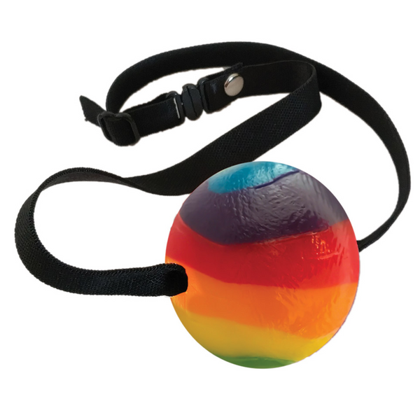 Rainbow Candy Ball Gag