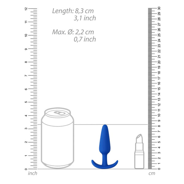 Beginners Slim Butt Plug - Blue