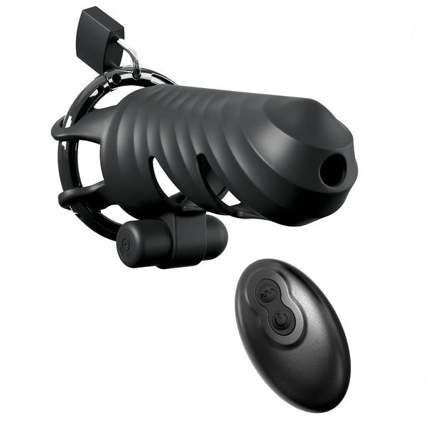 Fantasy C-Ringz Remote-Controlled Vibrating Cock Blocker