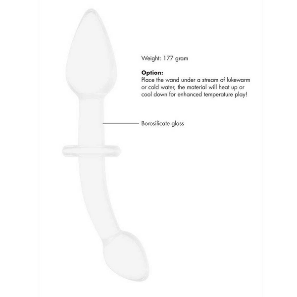 Chrystalino Doubler Handcrafted Glass Probe