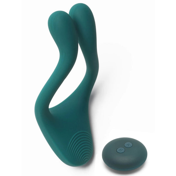 DESIGNER EDITION Icon Superbe Remote Control Rechargeable Couples Massager