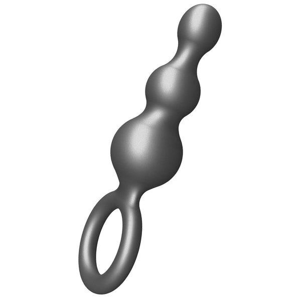 BUTTOCKS The Stuffer Metallic Silicone Anal Plug