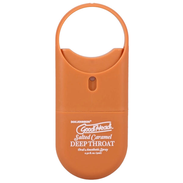 GoodHead To-Go Deep Throat Oral Anesthetic Spray - Salted Caramel