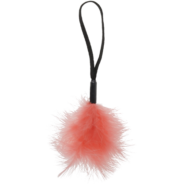 Sex & Mischief: Peaches 'n CreaMe Wrist Feather Tickler - Peach