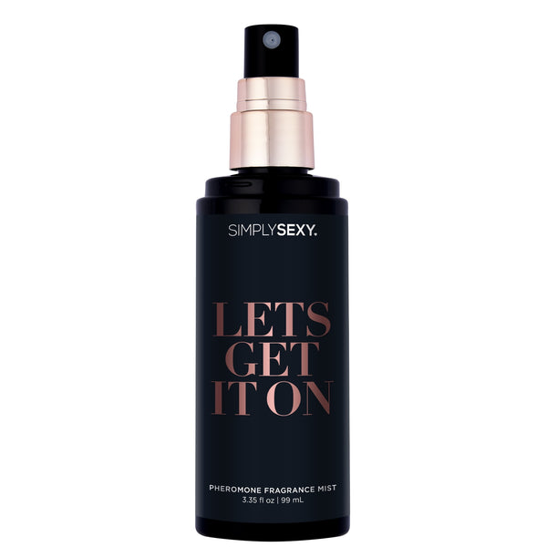 SIMPLY SEXY Confessions Collection Let's Get It On Pheromone Fragrance Hair & Body Mist - 99ml